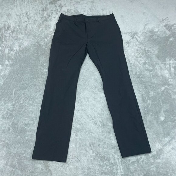 Greg Norman Mens Black Golf Stretch Pants 36x34 Performance Fit a0468 - Picture 1 of 9